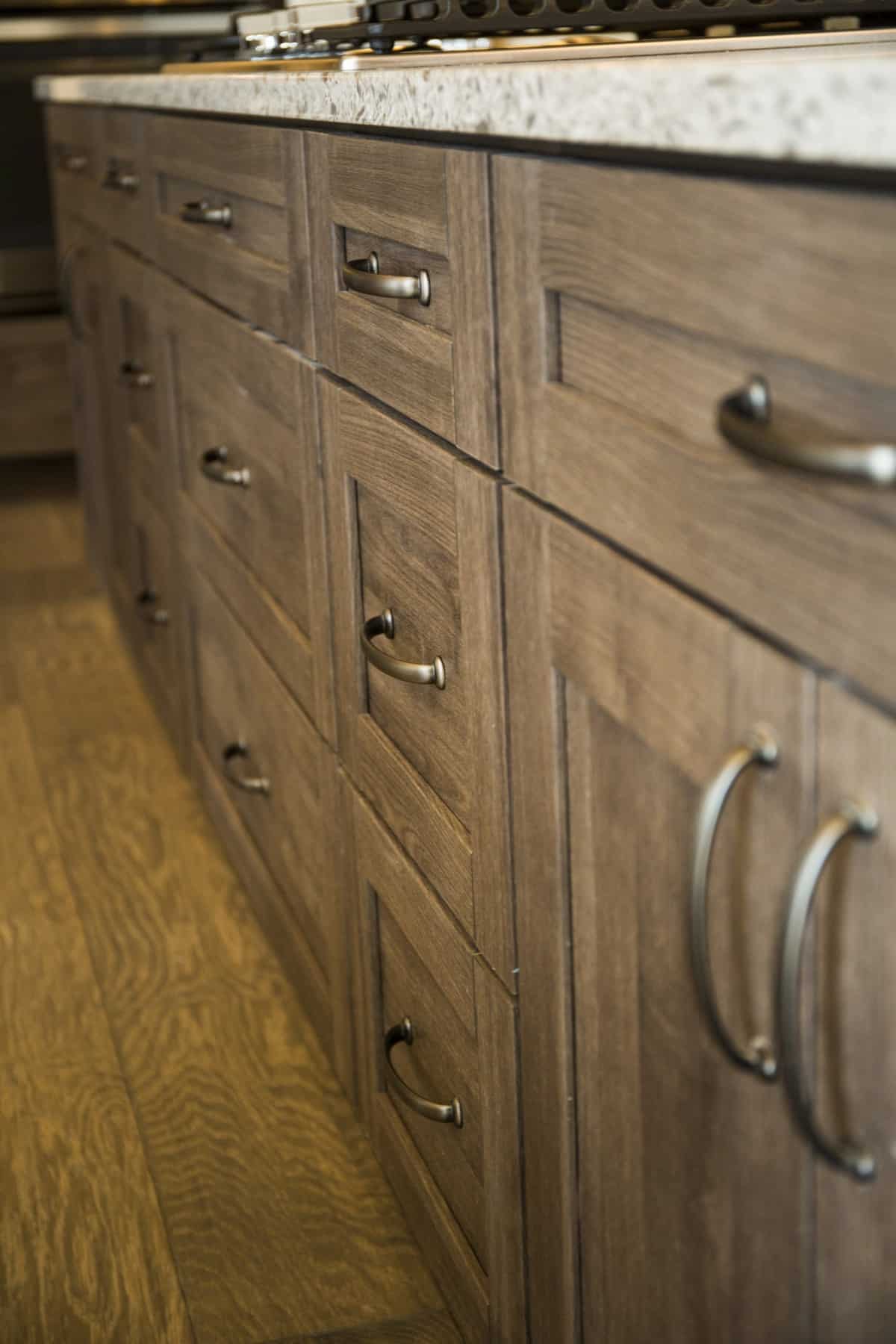 Closeup of Kitchen Drawers by Hansman Custom Homes in Mid-Missouri