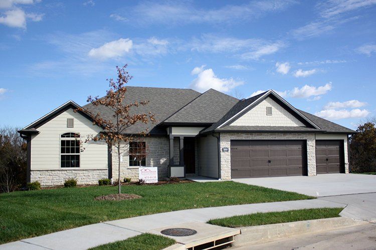 Trendy Suburban Home by Hansman Custom Homes in Mid-MO