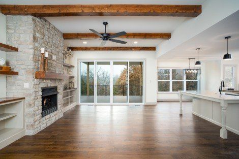 See Hansman Custom Homes' Portfolio of Custom-Built Living Rooms in Columbia, MO