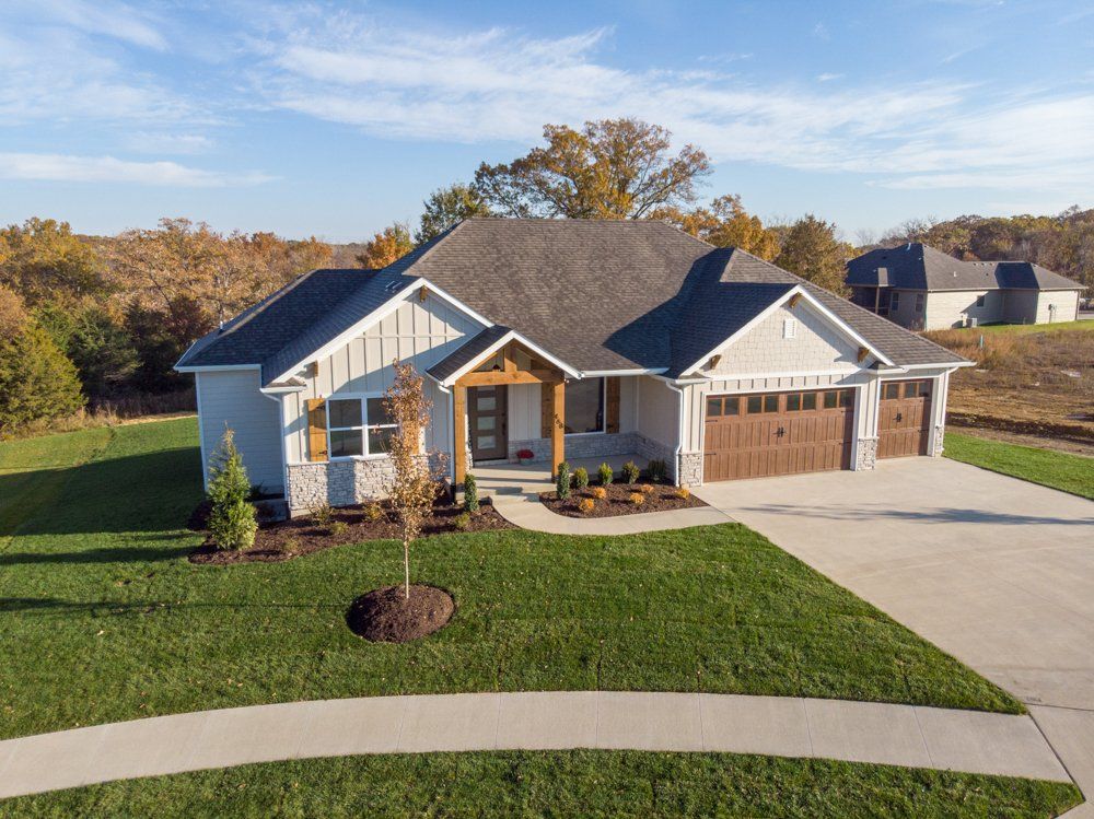 Trendy Home Built by Hansman Custom Homes in Mid-MO
