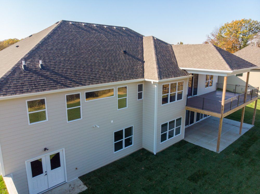 Tall Custom Home Designed by Hansman Custom Homes in Mid-MO