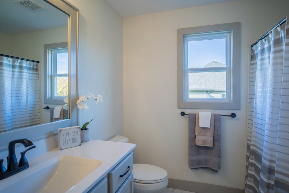 Peaceful Bathroom Custom Designed by Hansman Custom Homes