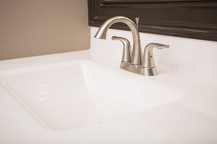 Little Bathroom Sink by Hansman Custom Homes in Mid-MO