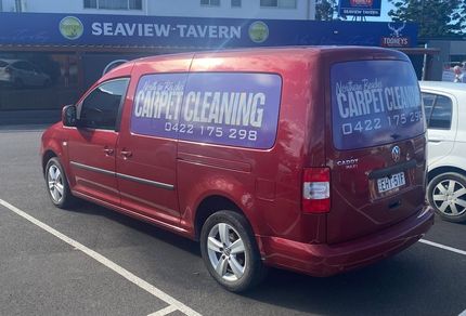 Professional Cleaner's Work Van — Carpet Cleaning in Coffs Harbour Professional Cleaner's Work Van — Carpet Cleaning in Coffs Harbour