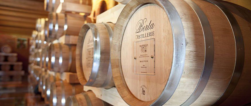 Botte con distillati