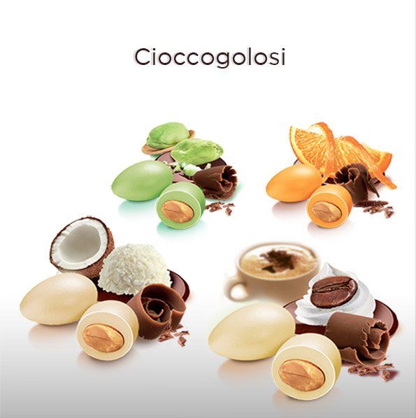 Assortimento di confetti