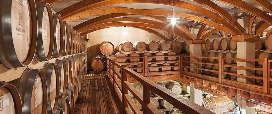 Cantina per la produzione di distillati