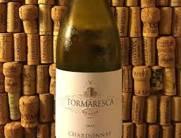 Bottiglia di vino della cantina Tormaresca