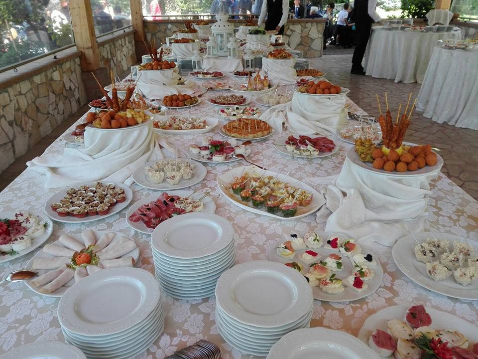 ricevimento a buffet