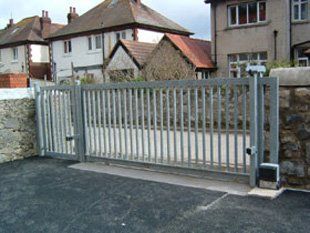 Iron gates