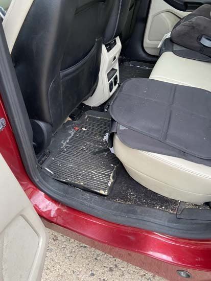 dirty floor board