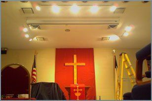 Church Lights — Vineland, NJ — Wells Electric