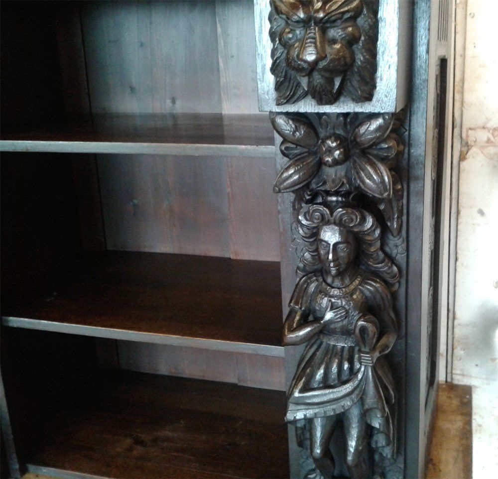 Jacobean style piece found in a barn