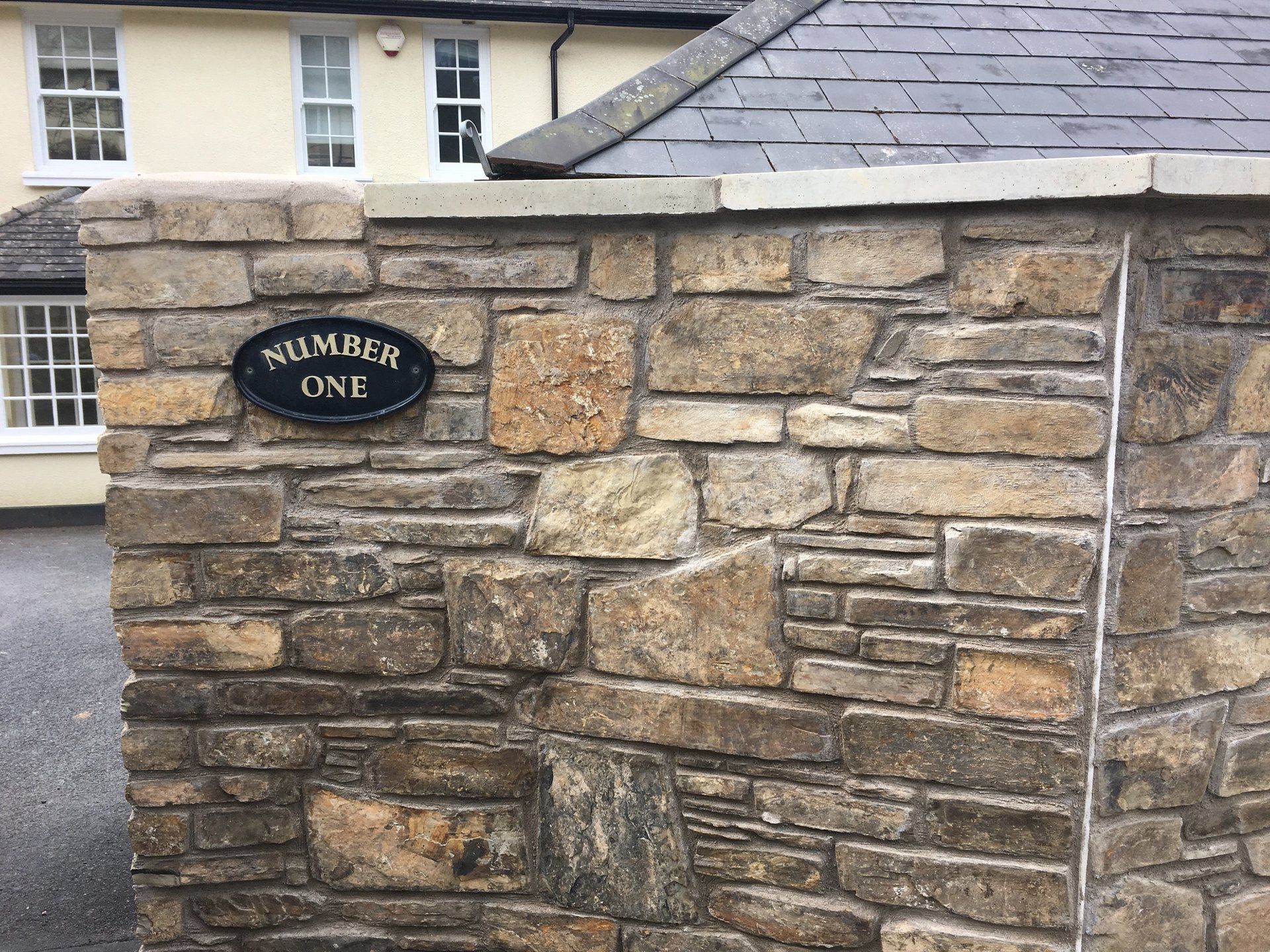 stone walls