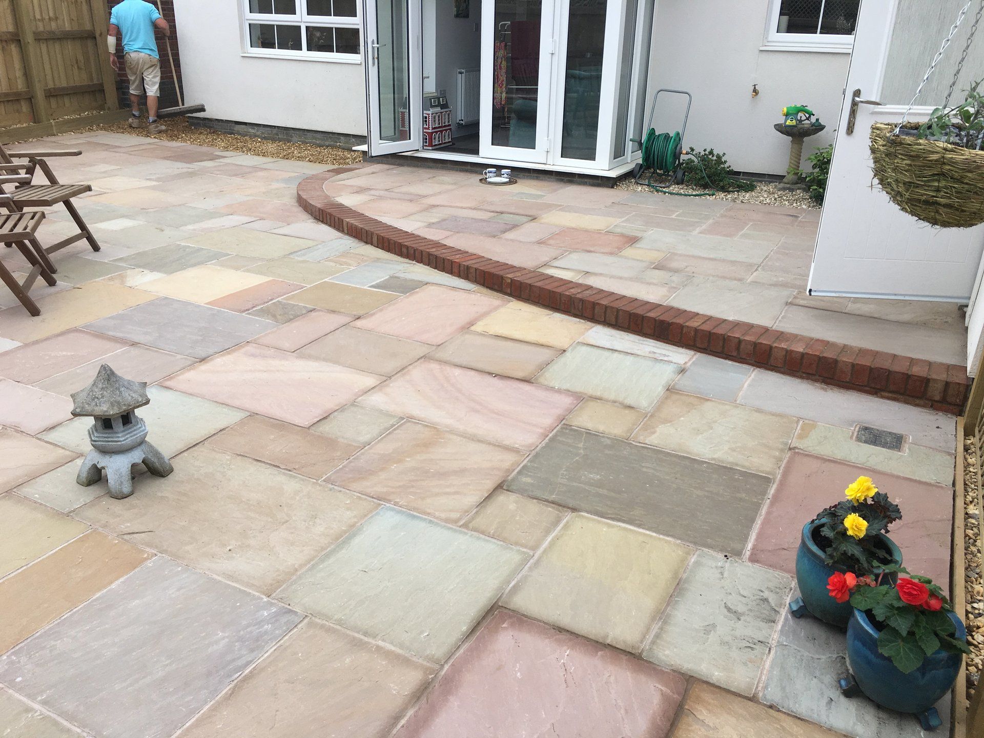 outdoor tiling