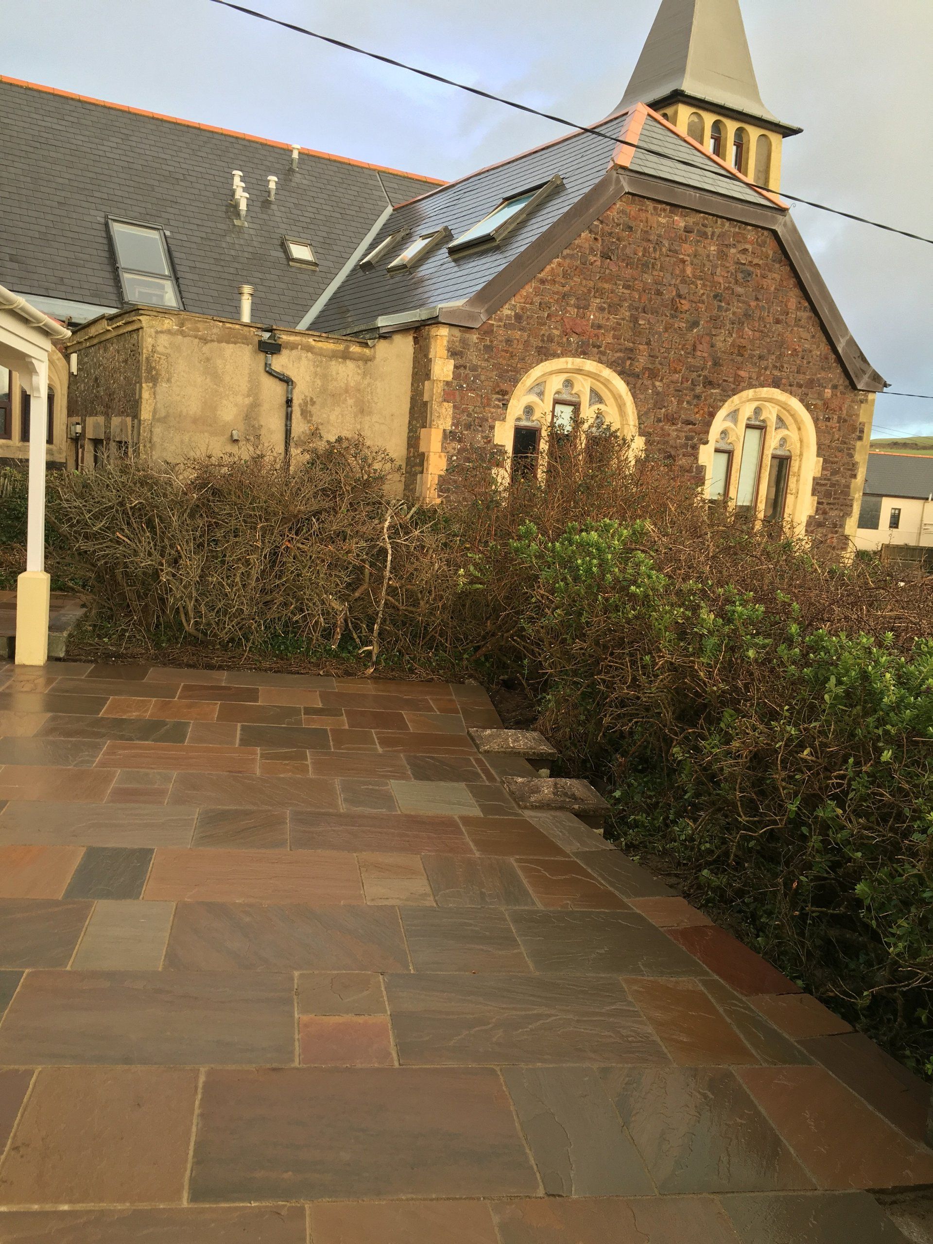 blocked paving
