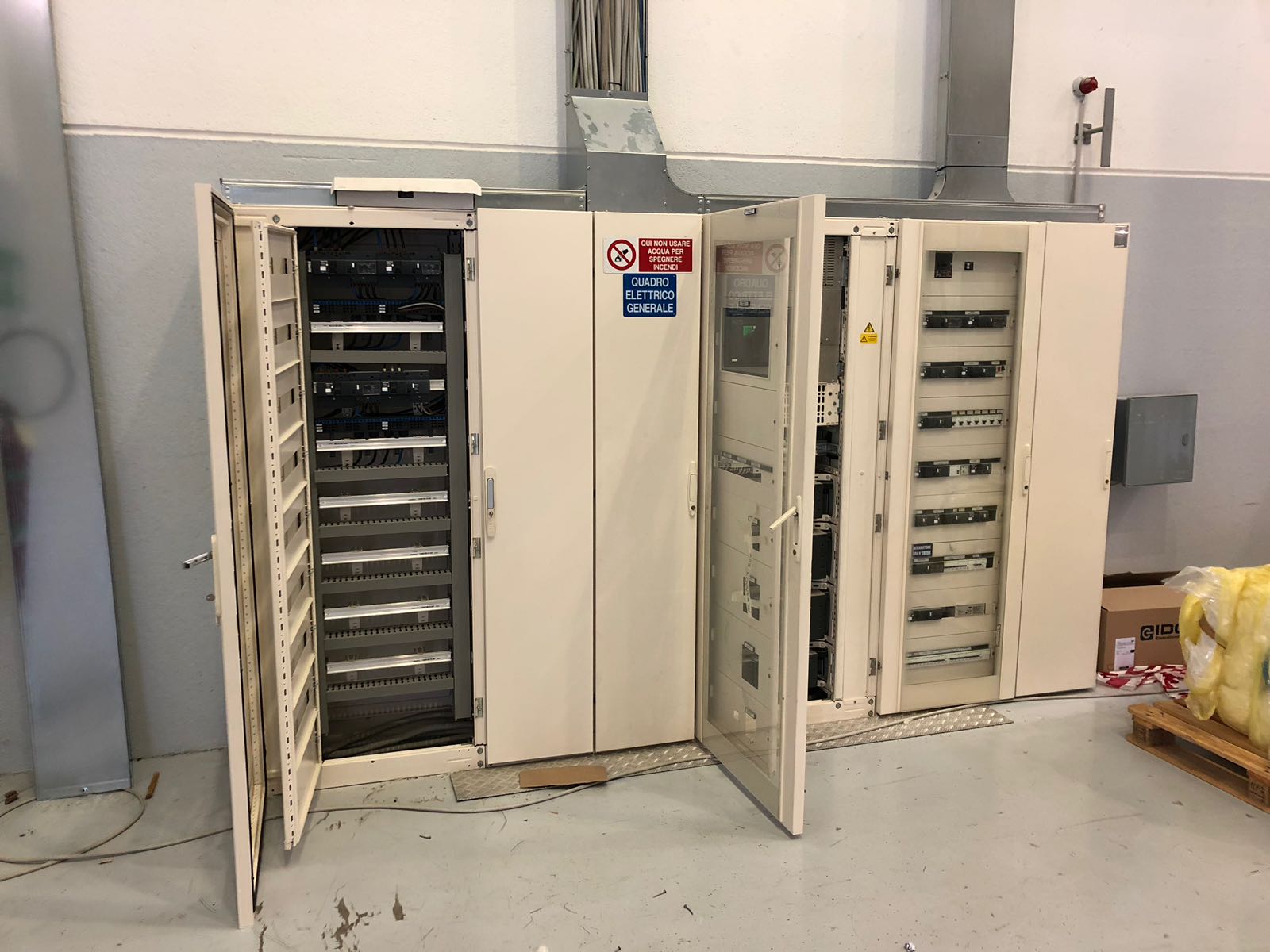 Installazione impianti elettrici industriali