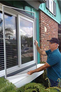 Window Removed — Mobile Screen Repair in Goleta, CA