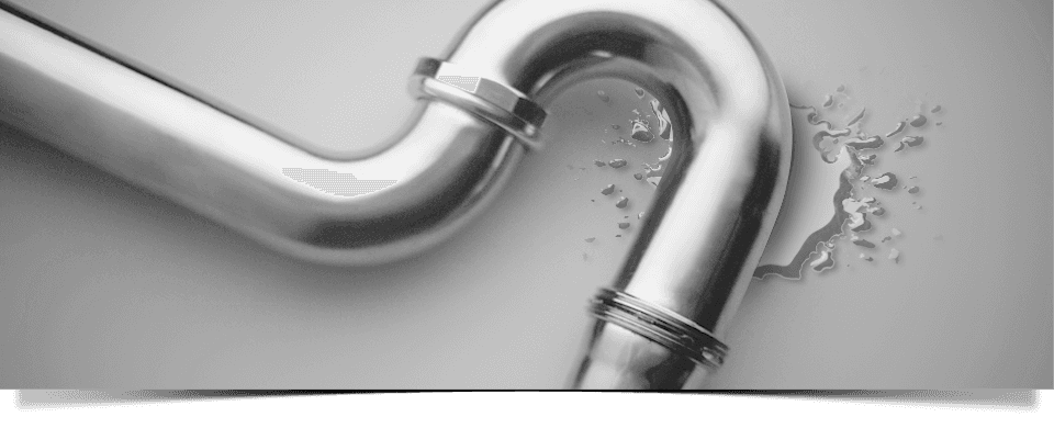 leaky pipe in need of repair