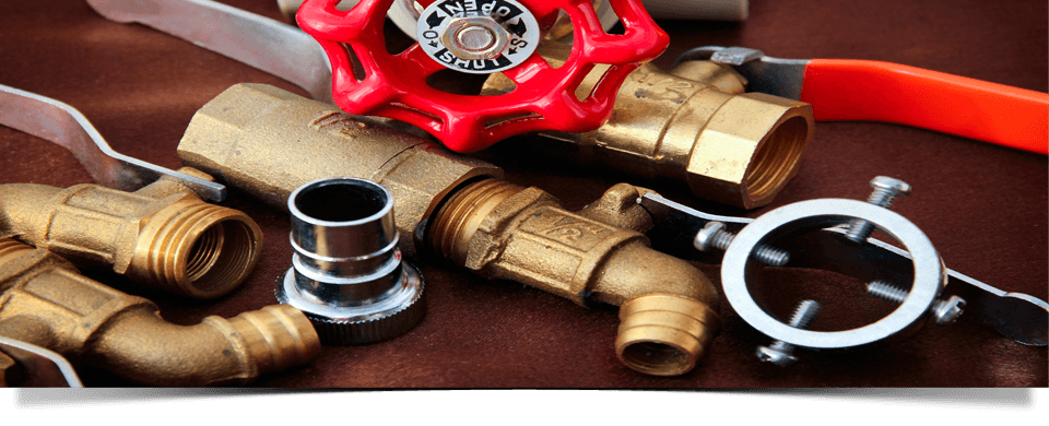 disassembled plumbing system in need of repair