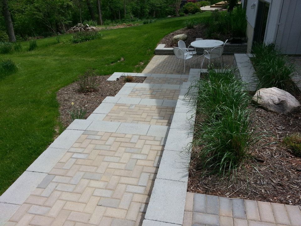 pavers installed