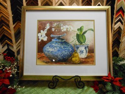 Custom Framing — Picture Of Blue Base in Williamsport, PA