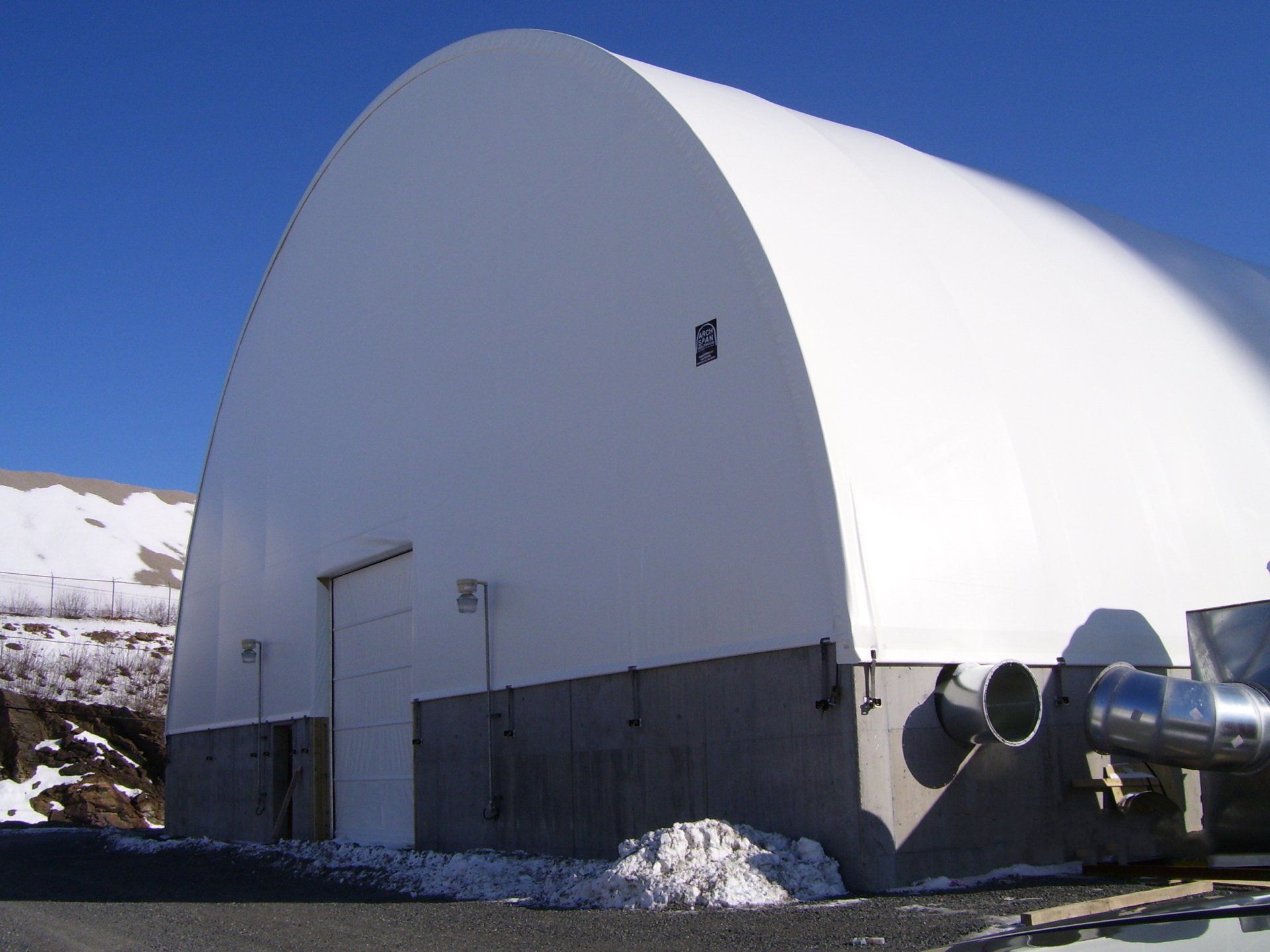 ARCH SPAN BUILDINGS FABRIC DOME STYLE BUILDINGS