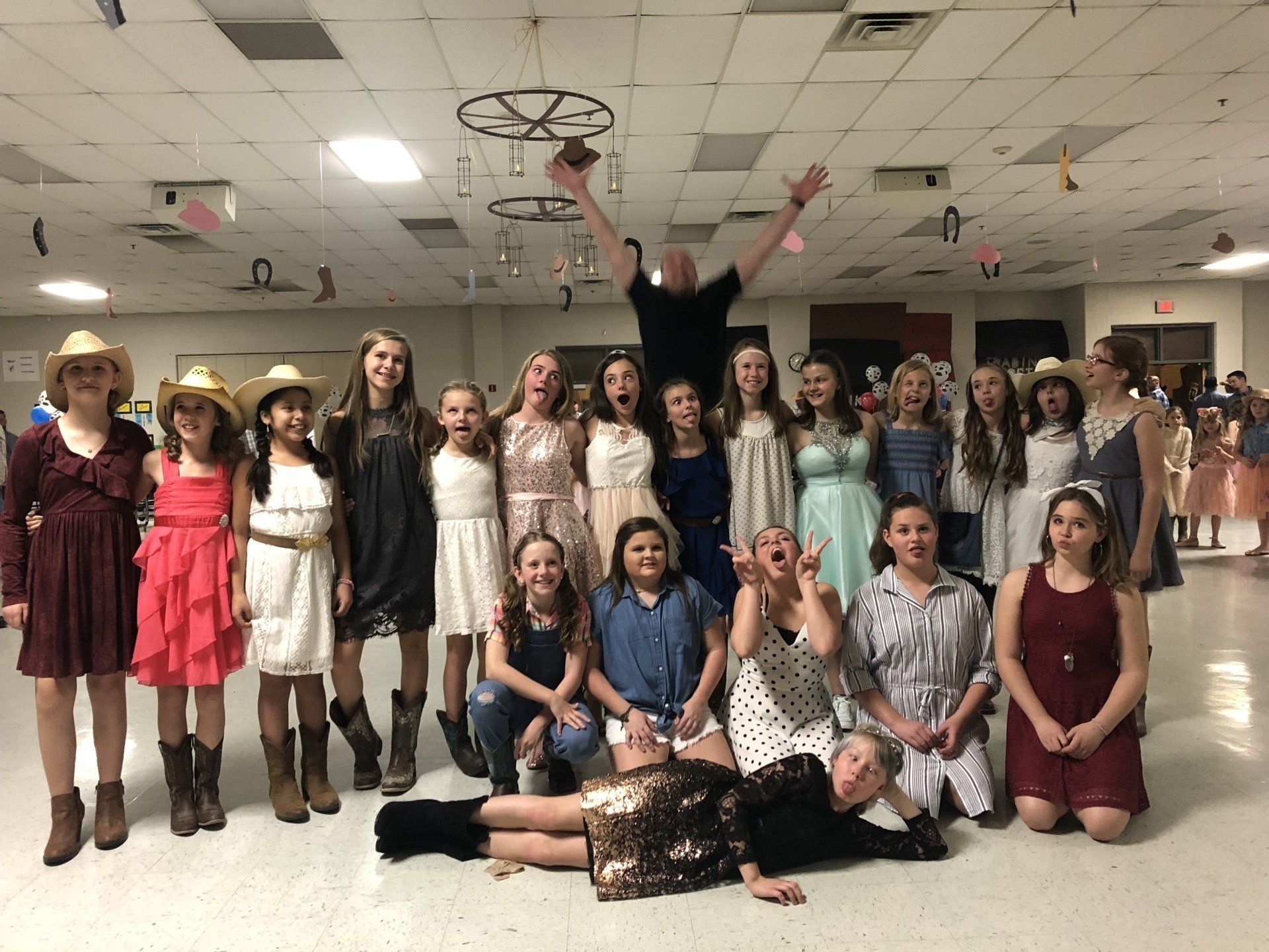 school dance about to begin