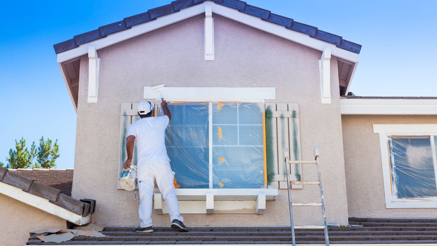House Exterior Painting — Binghamton, NY — Jeff's Painting & Remodeling