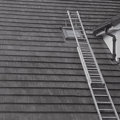 New roof installation