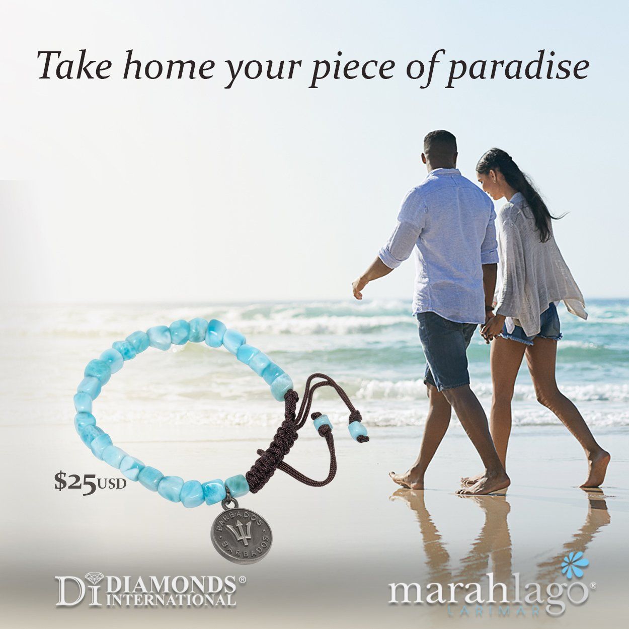 DI Marahlago Barbados Coin Bracelet DI Marahlago Barbados Coin Bracelet