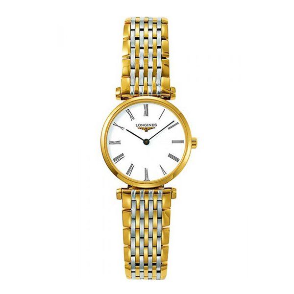 LONGINES LADIES TWO TONE LA GRANDE CLASSIQUE BRACELET WATCH LONGINES LADIES TWO TONE LA GRANDE CLASSIQUE BRACELET WATCH