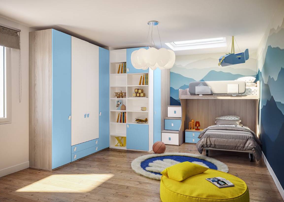 Cameretta componibile per bambino