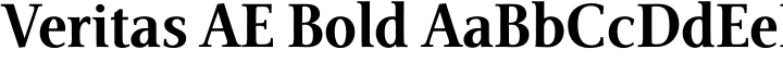 Veritas Bold Bible Narrow Width Font Altered Ego Brian Sooy
