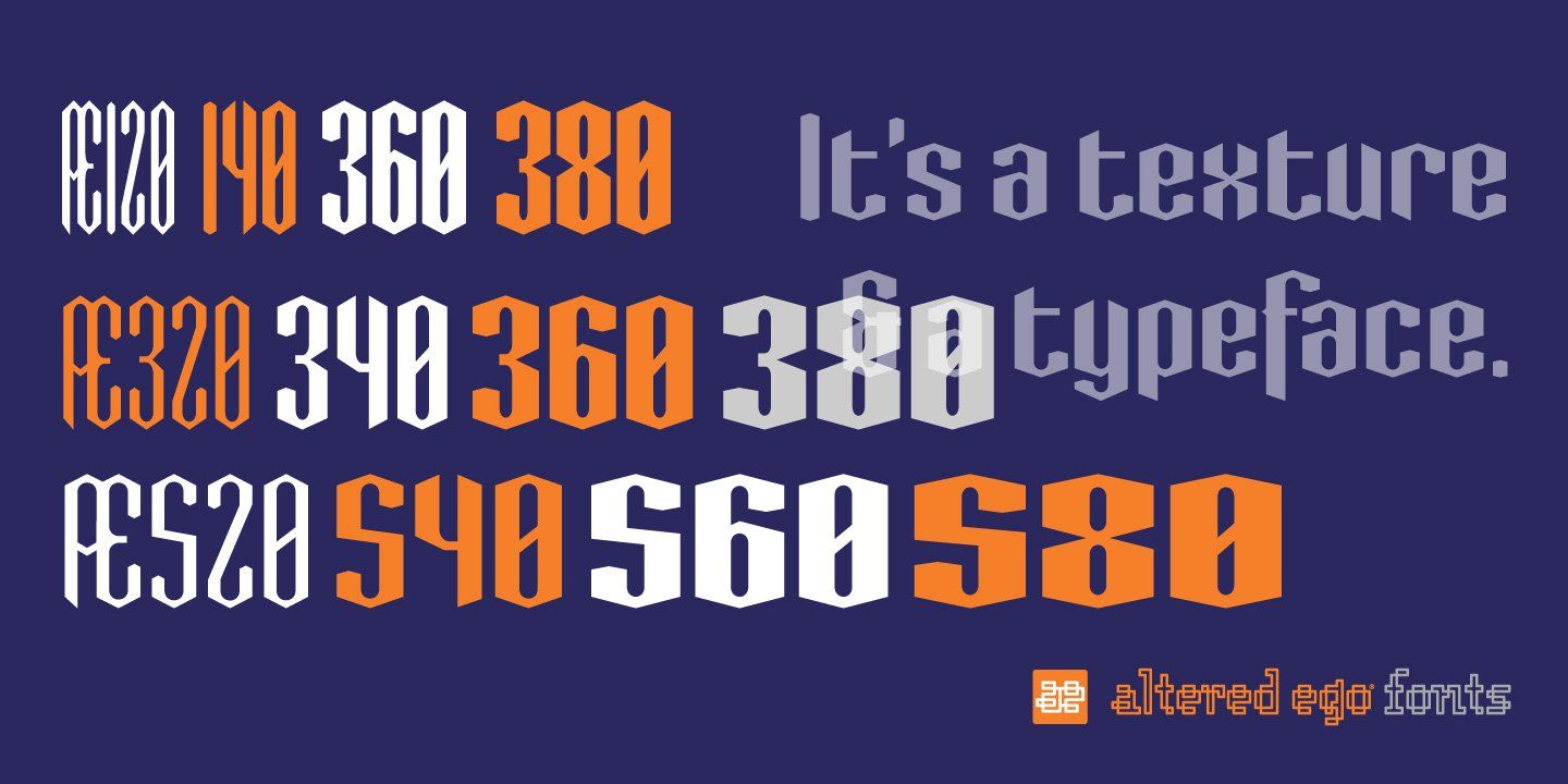 Greenbriar Font Weights