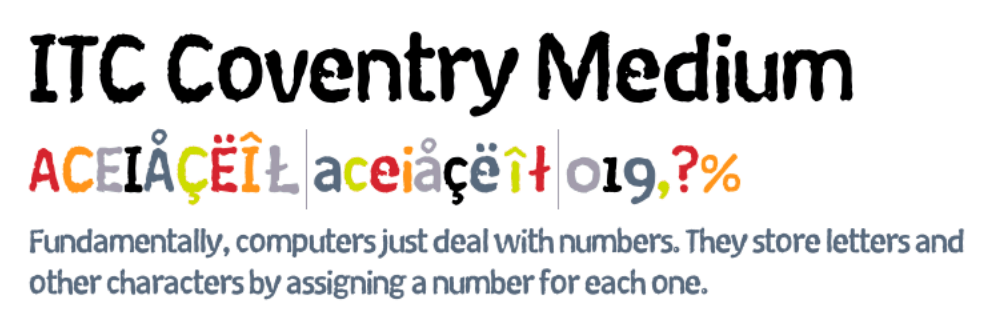 Verve Condensed Numbers Font Brian Sooy Altered Ego