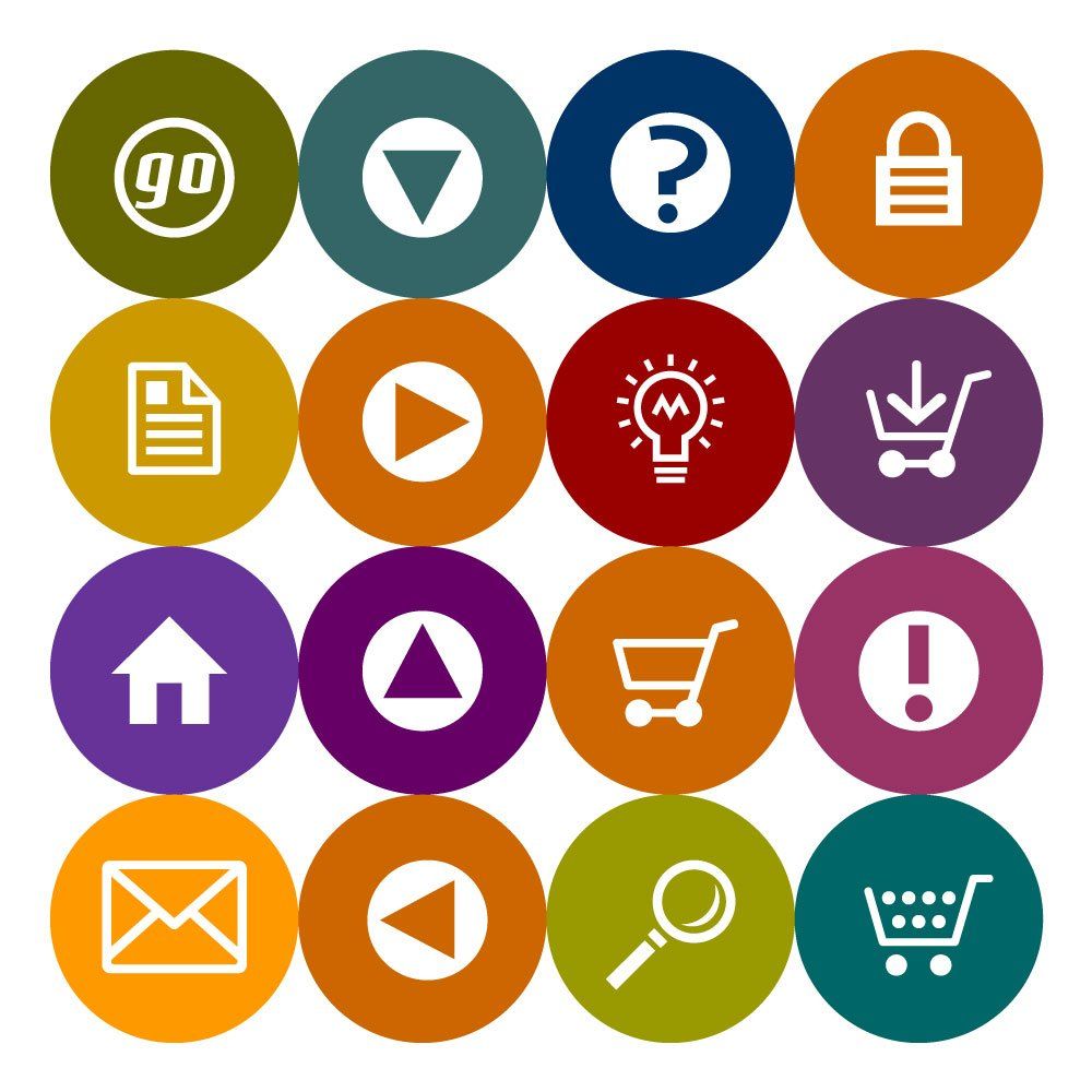 Eclectic Web DIngbat Icon Fonts from Altered Ego Fonts