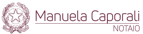 NOTAIO MANUELA CAPORALI-LOGO