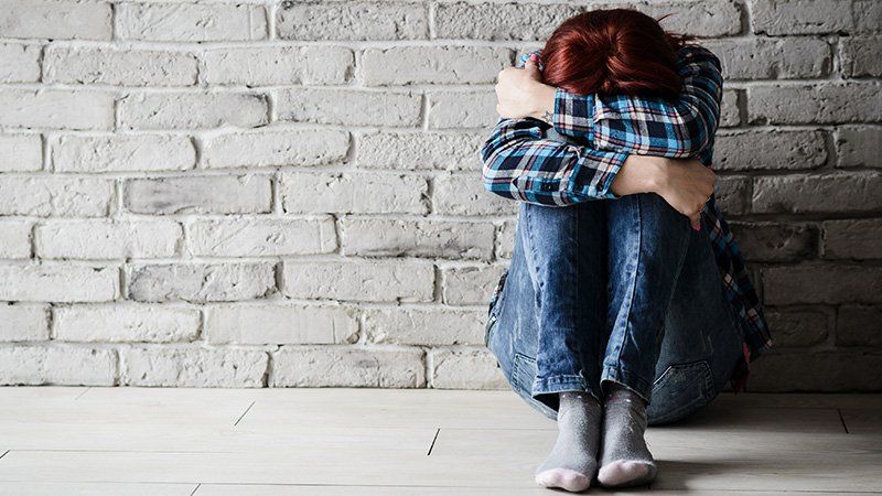 upset women