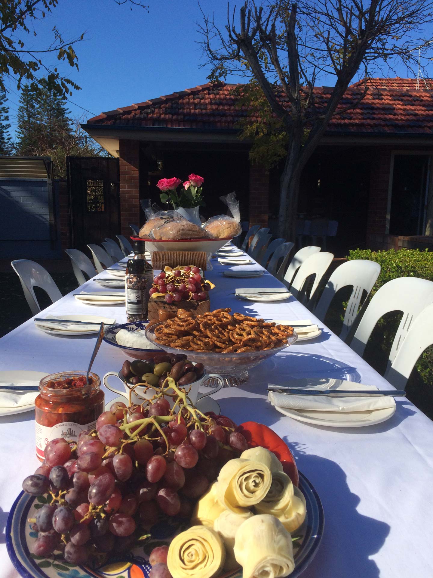 foods on table