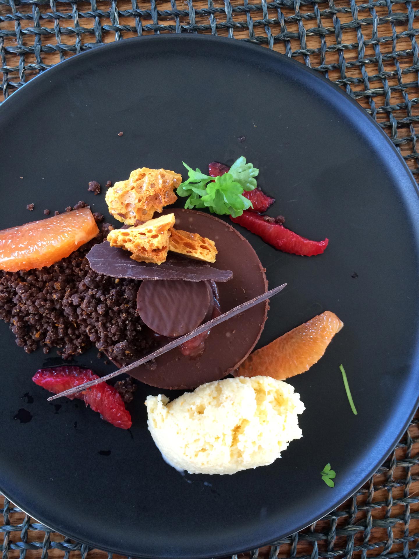 food on plate