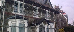 Scaffolding work