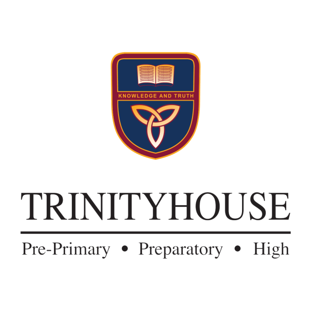 A logo for trinityhouse pre-primary preparatory high school