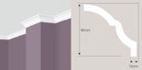 A range of cornice cove