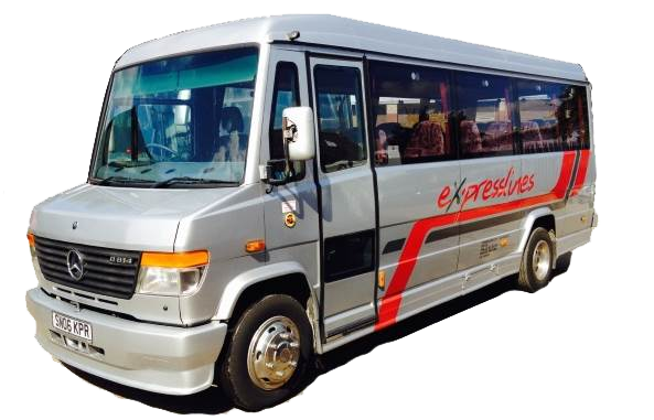 Mercedes 24 seater coach