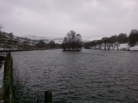 Lake in winter Lake in winter