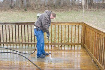decking clean