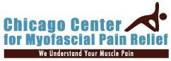 The logo for the chicago center for myofascial pain relief