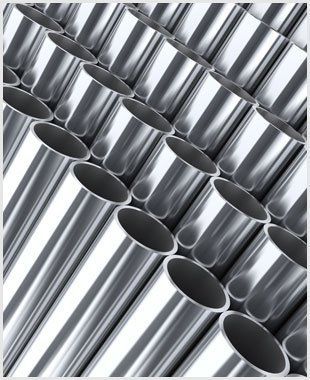 If you want to find out the price of scrap metal in Telford call 01952 454 756 Rows of shiny metal tubes