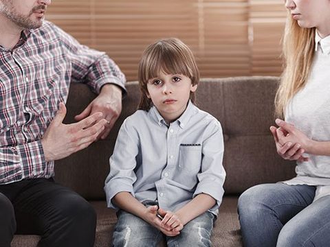 Divorce Lawyer - Sad Child While Parents Arguing in Conway, AR Divorce Lawyer - Sad Child While Parents Arguing in Conway, AR
